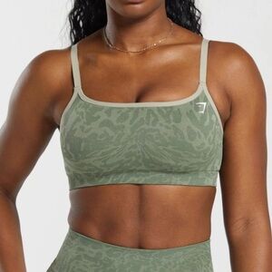 ISO GREEN (M) ADAPT SAFARI SEAMLESS BRA
